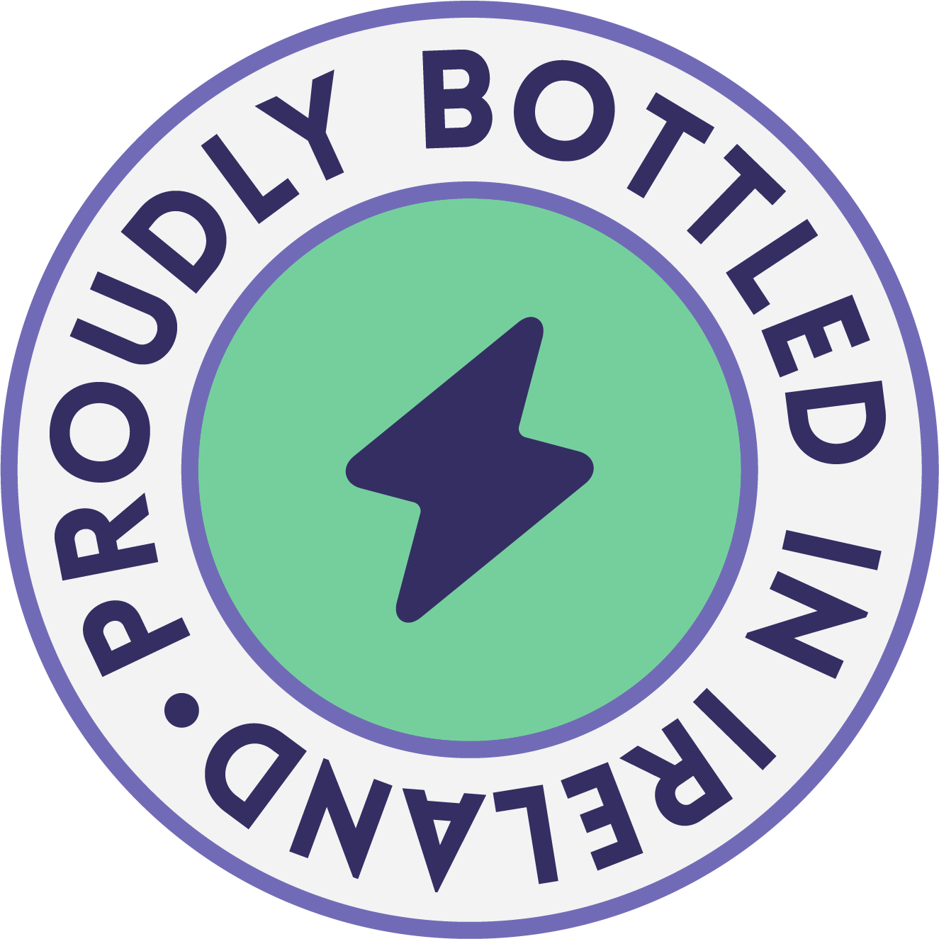 Proudly bottled in Ireland