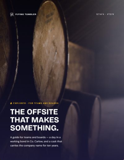 Corporate booklet cover