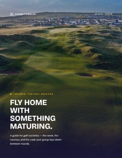 Golf booklet cover