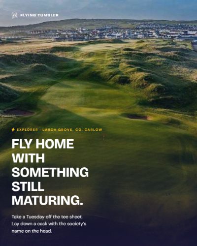 Golf social post