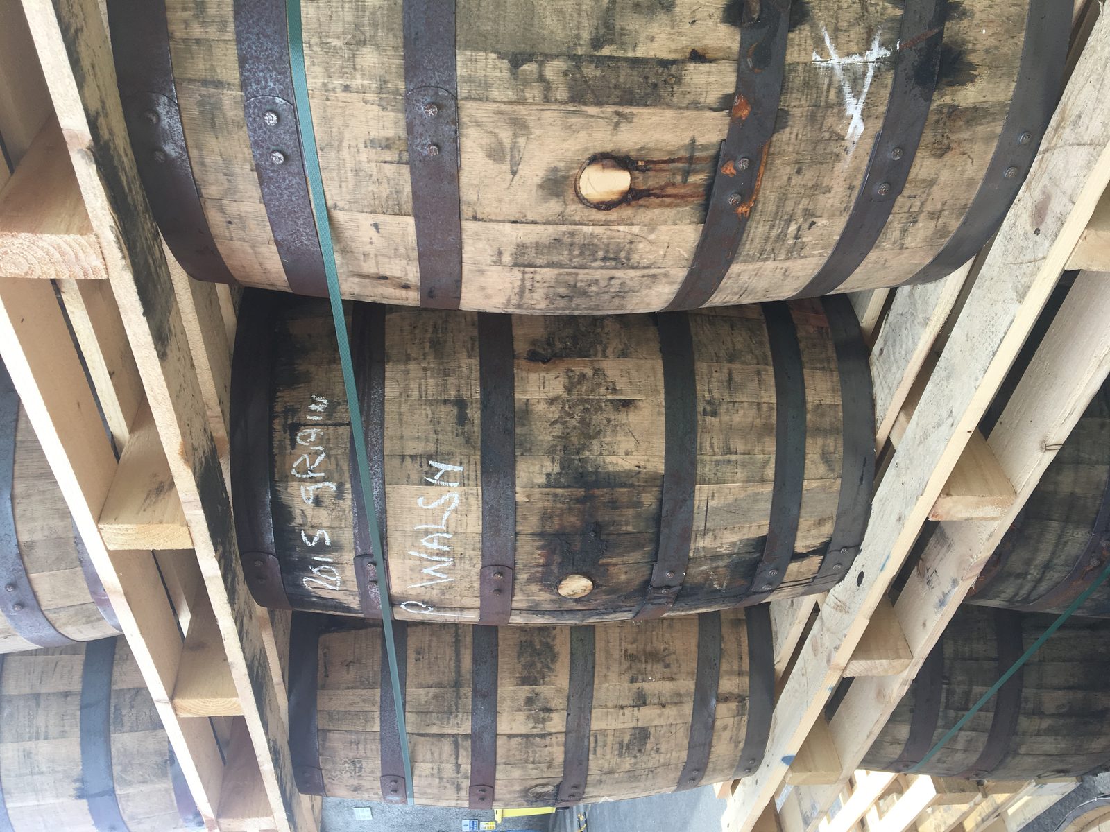 Patrick at the 2015 grain rack
