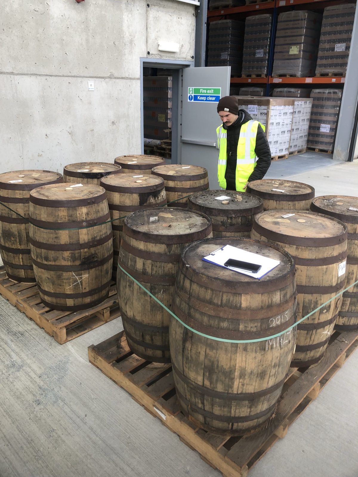 Drawing 2015 malt with a valinch